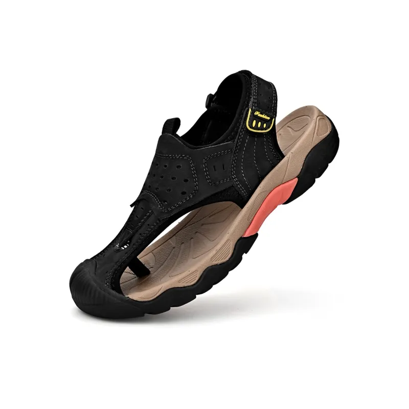 TELENT Slip Resistant, Odor Resistant, Lightweight, Breathable River Trekking Shoes Men's-1
