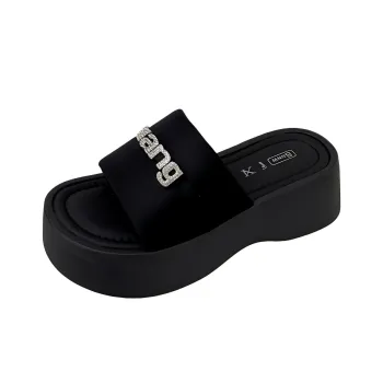 LXVB Rubber Sole Slip Resistant Slide Slippers Women's