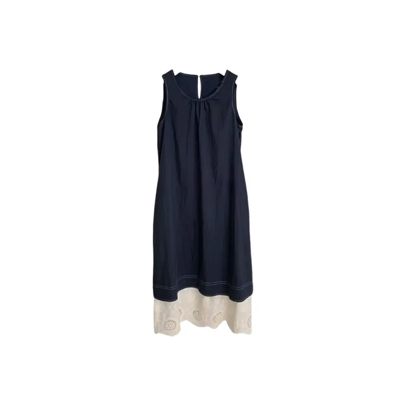 XIAOJUCHUANLI Sleeveless Dress Women's-0