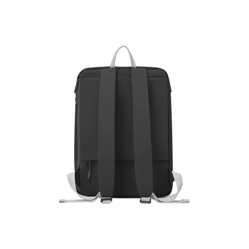 VIHUS Fabric Backpack Unisex White/Black-5