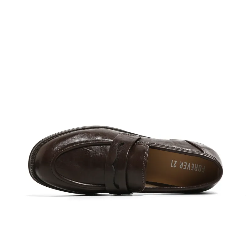 FOREVER 21 Loafers Women's Brown-3
