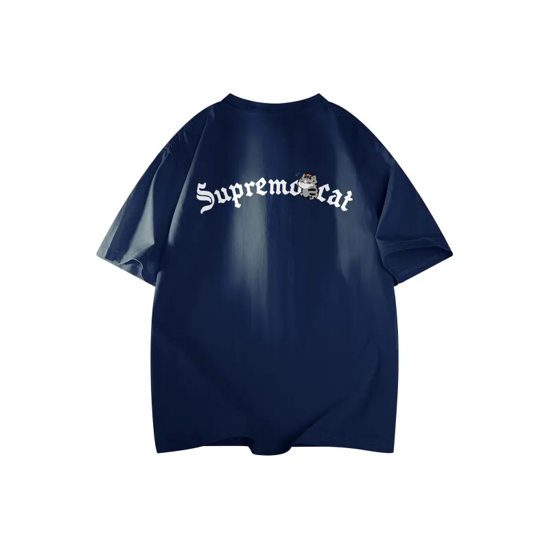 Supremo Cat T Shirts Unisex-6