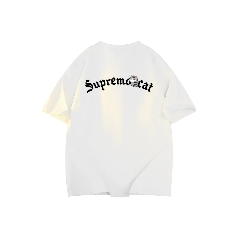 Supremo Cat T Shirts Unisex-2