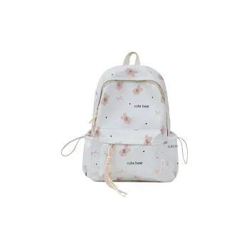 BAODIDAISHU Nylon Backpack Women's Pink/Blue/Purple/Black/Yellow/Green