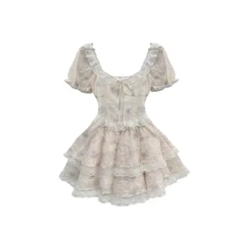 Peaches Peaches Short Sleeved Dress Women's