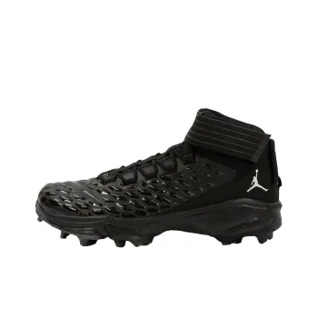 Jordan Force Cushioning, Wear Resistant Soccer Shoes Men's Black