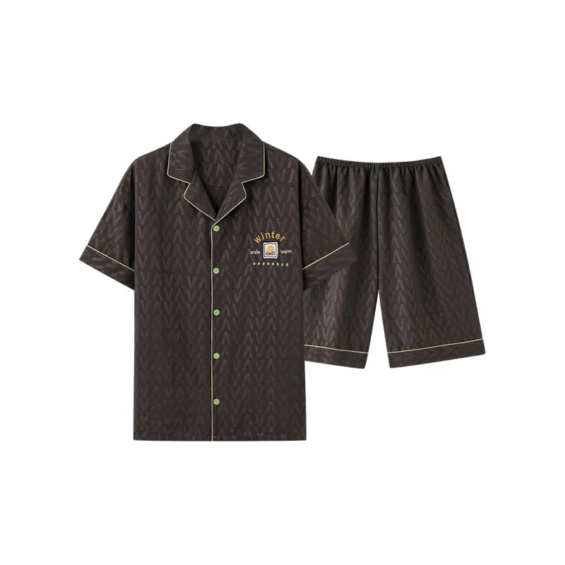Pretty lady Men Pajama Sets-0