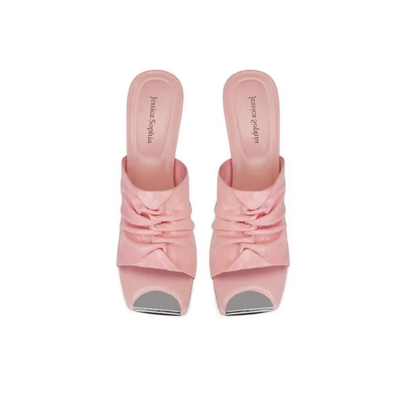 JESSICA SOPHIA Rubber Sole Slip Resistant Abrasion Resistant Slide Slippers Women's-2