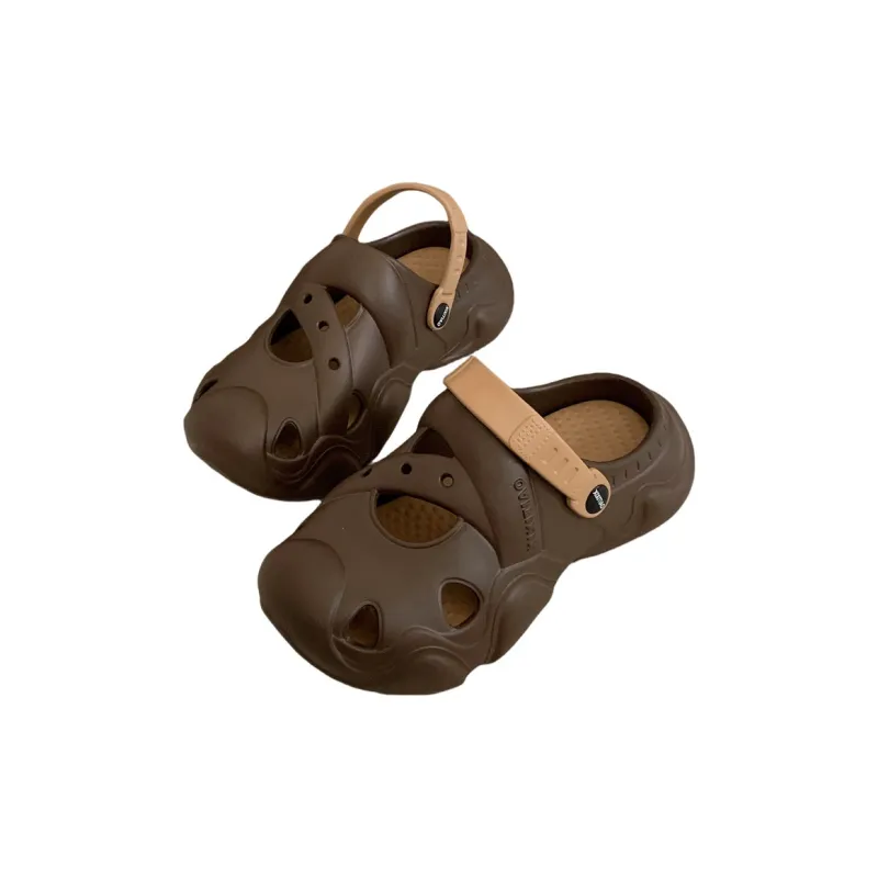 SHIGUDE Sandal Slippers Unisex, Black-11