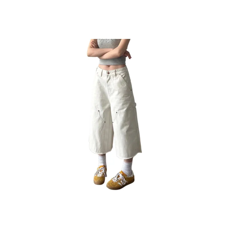 CORNILOT Casual Shorts Unisex White-1