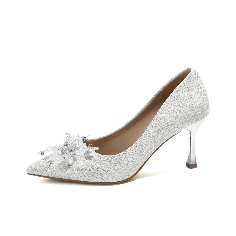 D FUSE SCANDINAVIA Slim Heel High Heels 7.5cm Women's-8
