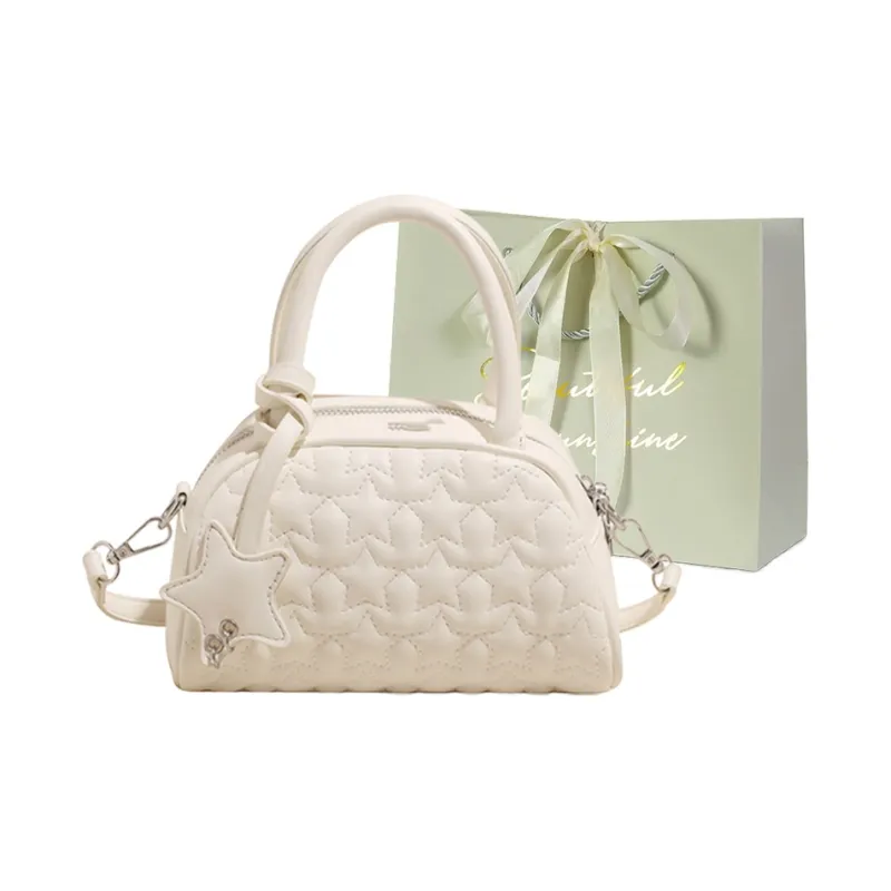 JIANGLIDA PU Handbag Women's White/Blue/Gold/Black-0