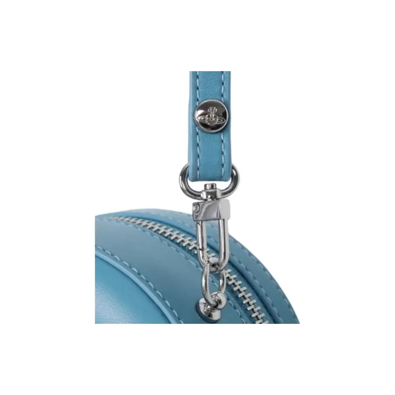 Vivienne Westwood Sheepskin Crossbody Bag Mini Women's Blue-5