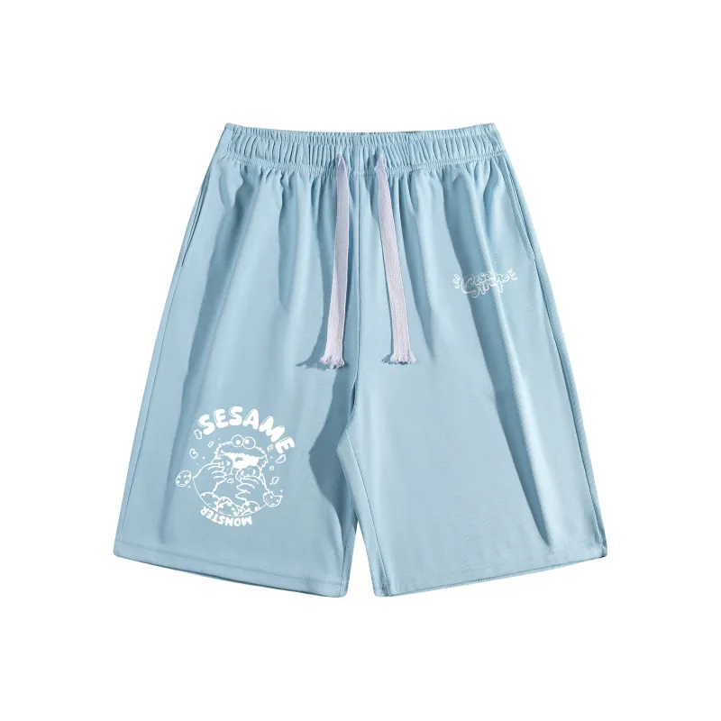 SESAME STREET Casual Shorts Unisex-30