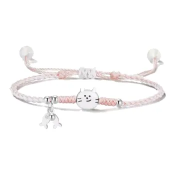 Blooming Petals Alloy Rope Bracelets Unisex