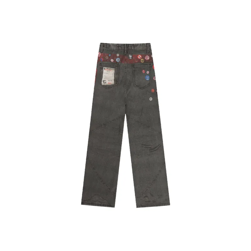 F.K.V.A Jeans Unisex Black-1