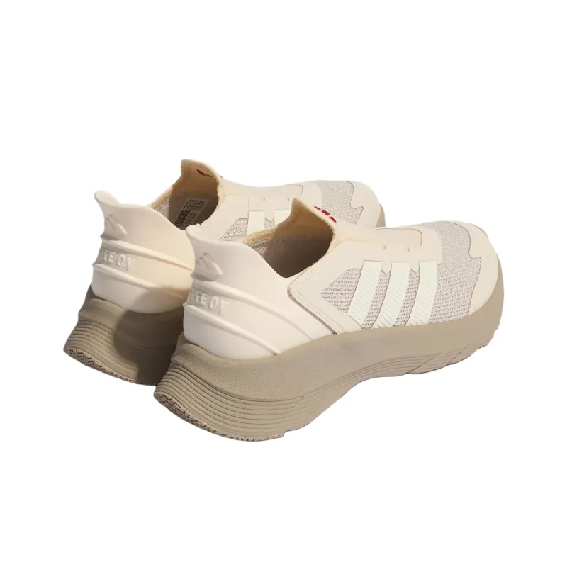 Adidas Anti Slip Wear Resistant Low Top Running Shoes Unisex Beige-3