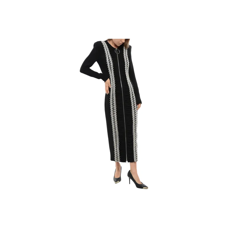 BALMAIN Crystal embellished Midi Dress-0
