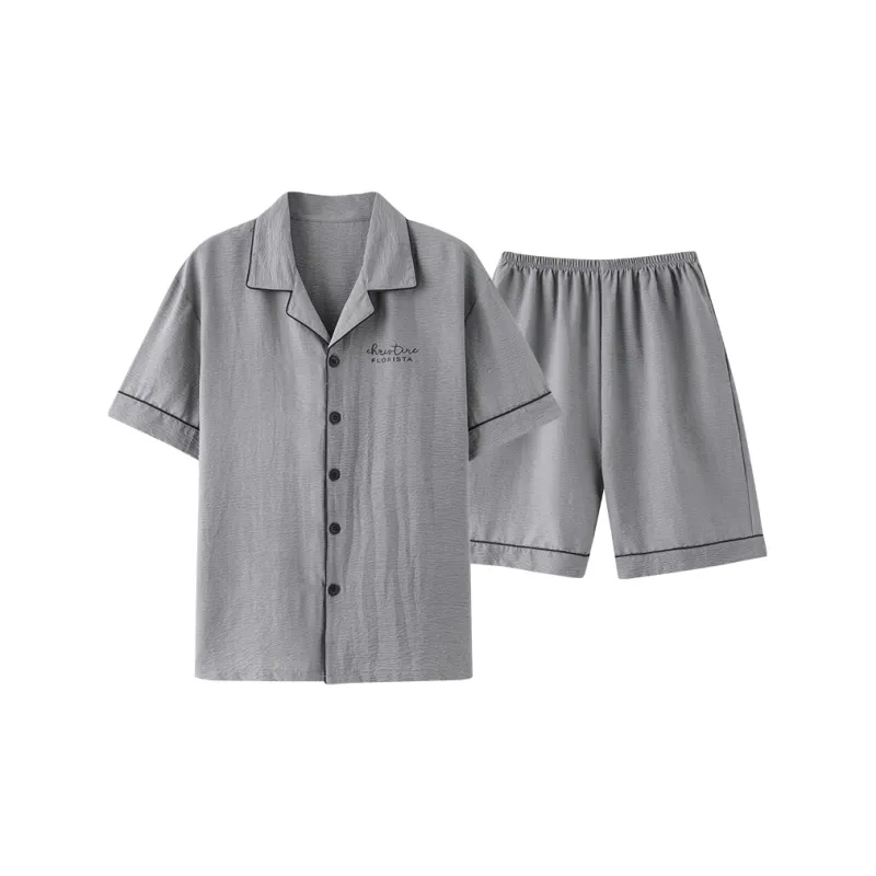 Pretty lady Men Pajama Sets-0
