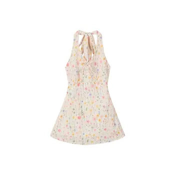 KYKW Tank Tops Women's Apricot Floral