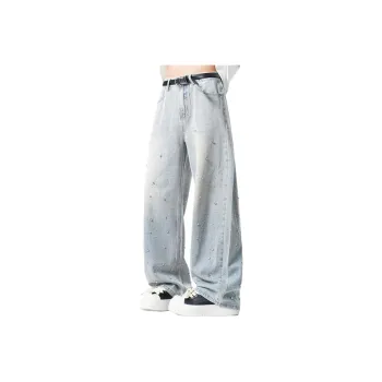 FOREVER 21 Jeans Unisex Light Blue