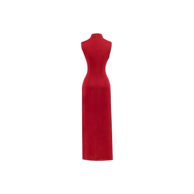 GUOZHEN Sleeveless Dress Women's-8