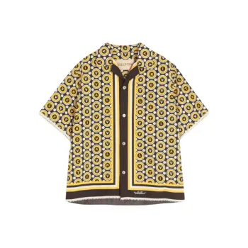 Valentino Shirts Men Yellow