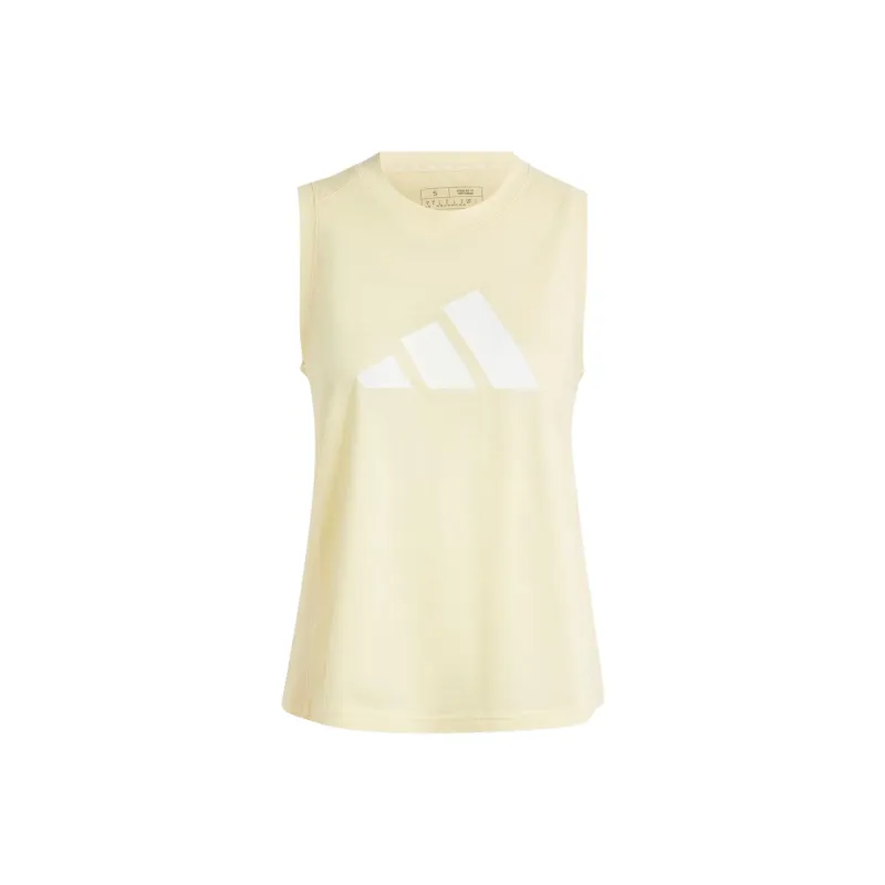 Adidas Clothing Tank Tops Women's Yellow-0