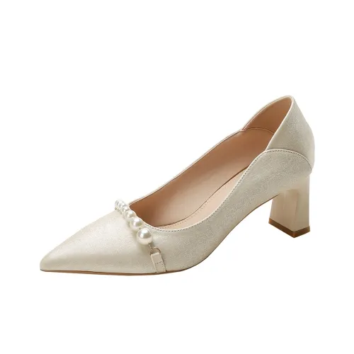 Varib Chunky Heel High Heels 6CM Women's