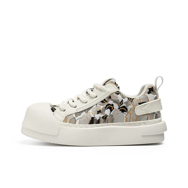 OUGLEMEN Low Top Skateboard Shoes Men's-1