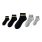 5 Pack (3 Black, 2 Gray)