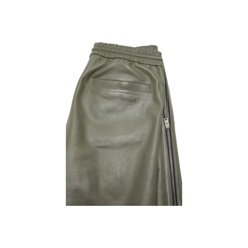 Acne Studios Leather Trousers-4