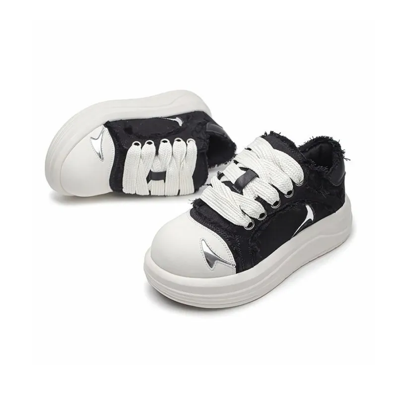 MUKALUO Low Top Canvas Shoes Unisex-2