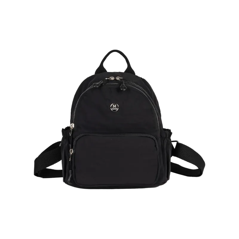 DALO Nylon Backpack Women's Purple/Black/Yellow/White-1