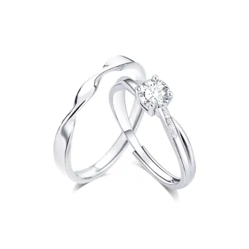 KUMET Sterling Silver Rings Unisex