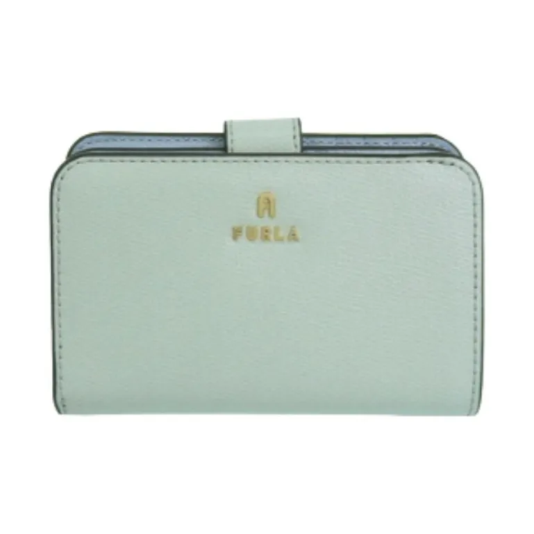 Furla Leather Wallet Women's Light Blue-0