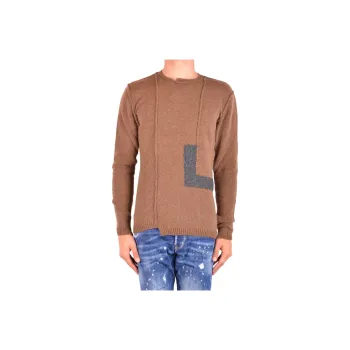 ISABEL BENENATO Knitwear Men's Camel
