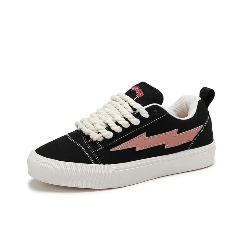 VFTS Anti Slip And Wear Resistant Height Increasing Low Top Skateboard Shoes Unisex-48