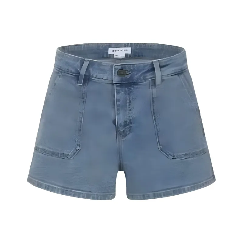 URBAN REVIVO Denim Shorts Women's-0