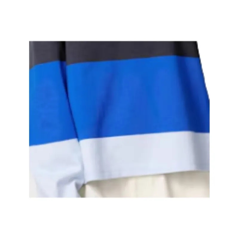 UNIQLO x JW Anderson SS25 Polo Shirt Women's Blue Black-2