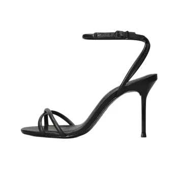 Schutz 100mm Leather Sandals Women's