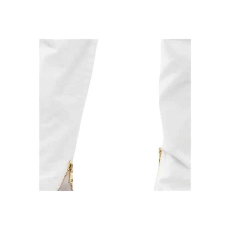 BALMAIN Jewel button Skinny Jeans-3