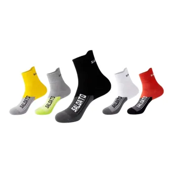 Gentle Welcome Basketball Socks Men's 5 Pack