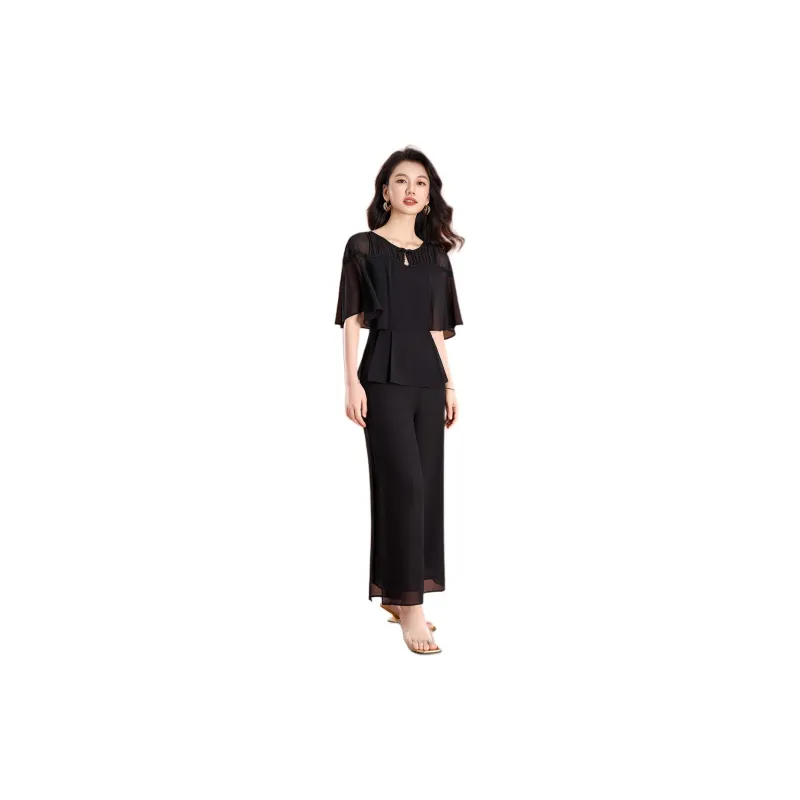 Mylan Casual Suits Women's Black-0