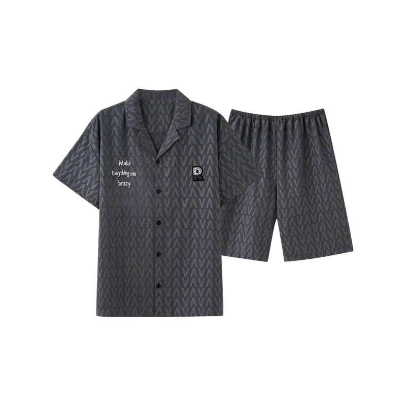 Pretty lady Men Pajama Sets-0