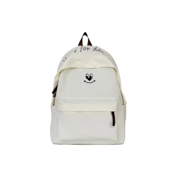 Yalu Nylon Backpack Bag Backpack Unisex White/Blue/Black/Brown/Green