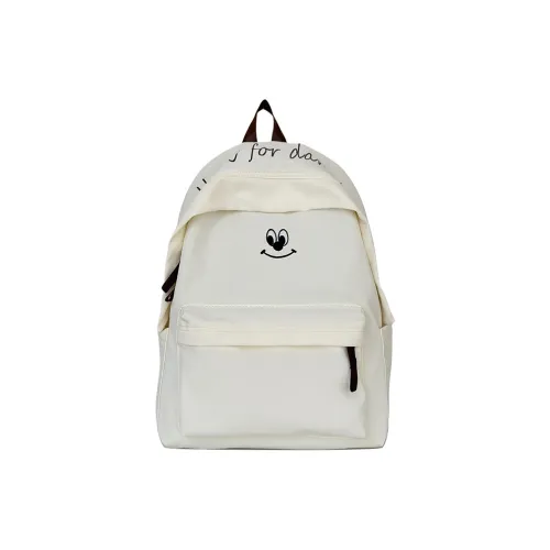 Yalu Nylon Backpack Bag Backpack Unisex White/Blue/Black/Brown/Green