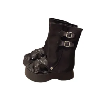 Dragon Dance Ankle Boots Women's Black