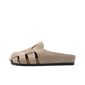 Be Good Rubber Sole Stitching Abrasion Resistant Slip Resistant Closed Toe Slippers Women's