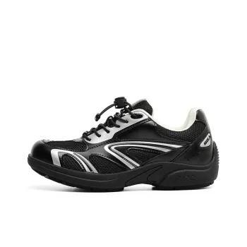WEISHIBANGWEI Low Top Casual Shoes Men's Black